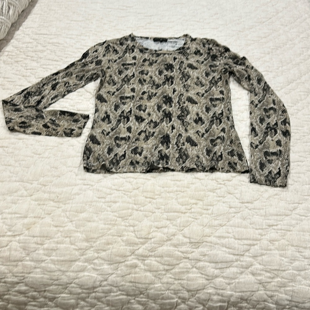 Rag &Bone- slim fit, thin long sleeve Viscose Spandex T.